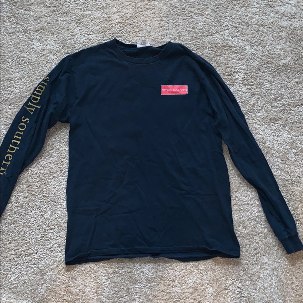 Navy Simply Southern Long Sleeve